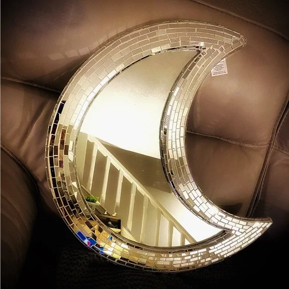Mosaic Moon Mirror